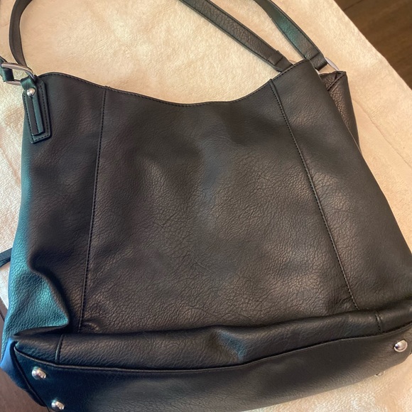 Vegan Leather Shoulder Bag Purse By Seven Days - Picture 4 of 8